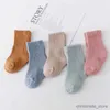 Chaussettes pour enfants ladka 6 paires/ensemble 0-12 mois nouveau-né bébé garçon fille chaussette coton solide doux chaussettes pour bébé pour filles garçons printemps automne Style coréen