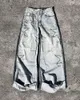 Mens Jeans US Star Diamond Y2K Street Fashion Brand Retro Loose Wide Legged Pants 231202