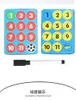 Sporthandschoenen Tactisch bord Magnetische ritssluiting Voetbal Opvouwbare strategie met penklembord 231202