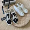 27% rabatt Sport 2024 Xiaoxiangfeng Canvas Shoes Womens Summer Ny Korean Casual Sports Round Toe Lace Up Board Versatile White Shoes