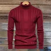 Men's Sweaters Autumn Winter Mens Sweater Ribbed Solid Slim Fit Knitted Abdomen Compression Men Belly Vest Shirt Slimming