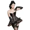 Andere Slipje Vrouwen Sexy Burlesque Corset Bustier Top Fancy Prestaties Kostuum Gothic Korsetten Jurk 231204