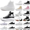 Conversity Shoe Canvas Scarpe Sneaker Sneaker da donna Scarpe Sneaker Sneaker Spesso Scarpe Platfort Scarpe Designer Black White Run Conversity Shoes Shear Motion Shoe