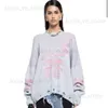 Women's Sweaters O-Neck Crochet Kintted Sweater Women Long Hollow Out Y2k Loose Top E-girl Pullover Spring Autumn Winter Jumper Sueter Streetwear T231204