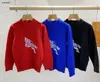 Maglione per bambini di lusso Felpa con cappuccio per ragazzi a tre colori opzionale Taglia 100-160 abiti firmati per bambini Pullover per bambini con stampa logo Nov25