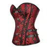 Altre mutandine Steampunk Corsetto overbust per donna Abiti sexy vintage gotici Vita gotica Bustier con lacci Retro Plus Size Corsetto Top 231204