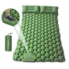 Almofadas ao ar livre Tomshoo Ultraleve Colchão Inflável com Travesseiro Portátil Duplo Compacto Air Mat Bed Camp Waterproof Tourist Sleeping Pad 231204