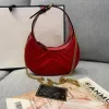 Vintage deri çanta dikilmiş çapraz gövde çantası basit moda çanta alt koltuk çantası ay bayanlar yemek çantası yüksek kaliteli sıcak omuz çantası