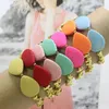 Pulseras de encanto Moda Irregular Hematita Dorada Cadena de cuentas Colorida Pajarita para mujeres Bohemia Estirada Brazaletes 2023