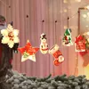 Christmas Decorations Decoration Home Xmas LED Luminous European Resin House Ornament Navidad Noel Year Kids Gifts Room Decor