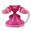 Leksakstelefoner mini pedagogiska emulational rosa telefon låtsas spela leksaker flickor gåvor telefon fasta dollhus miniatyr baby flickor 231204