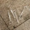 Tubo queimador de óleo de vidro pirex, tubos de qualidade de cor clara, tubos grandes transparentes, pontas de unhas, frete grátis