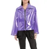 Giacche da donna Punk Uomo Giacca in plastica Feitsh da donna Cappotto a maniche lunghe in PVC trasparente trasparente Top Vedi attraverso la festa privata chic