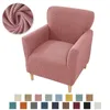 Housses de chaise couverture de baignoire en polaire Spandex housses de fauteuil de Club pour salon élastique canapé simple maison comptoir de Bar el 231202