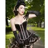 Andere Slipje Vrouwen Sexy Burlesque Corset Bustier Top Fancy Prestaties Kostuum Gothic Korsetten Jurk 231204