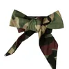 Rompers 2Pcs Infant Toddlers Baby Boys Long Sleeve Camouflage Romper Bow Tie Headband Clothing Outfits 0 9M 231204