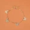 Barefoot Sandals For Wedding Shoes Anklet Chain Stretch Gold Toe Ring Beading Wedding Bridal Bridesmaid Jewelry Foot