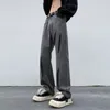Jeans pour hommes Confort Stretch Denim Jambe droite Coupe décontractée pour hommes Vintage Slim Boy 12