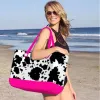 Borsa Bogg in silicone da donna impermeabile Eva Outdoor Beach Borsa grande per carrello della spesa Borsa lavabile Eco Jelly Candy Lady Handbags-XXL 480*240*360