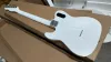 Red Kill Switch -knapp John 5 Ghosts White Electric Guitar Dual Red Body Binding Red Pickups Mirror PickGuard White Fingerboard