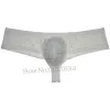 Boxer string en dentelle pour hommes, doux, transparent, brésilien, coupe confortable, Bikini, sous-vêtements Sexy, slip Jacquard amusant