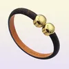 luxury bracelet Round genuine leather bracelets with gold round buckle women bracelet flower print pulseira brand named jewelry9214477582