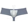 Mutande Costume da bagno da uomo Slip con coulisse regolabile Abbigliamento da spiaggia Boxer da bagno Bikini Intimo ad asciugatura rapida