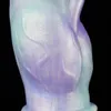 Vibratorer NNSX SML Big Knot Ice Dragon Series Dildo med Suction Cup Cyan Beast Penis Vagina Anal Plug Gay Adult Sex Toy Masturbator 231204