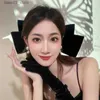 Headwear Hair Accessories Velvet Oversized Bow Hair Clip for Women Girls Black Elegant Hairpins Vintage High-end Top clip Prom Party Hair Accessory Winter Q231204