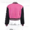 Vestes Femmes Baseball Varsity Jacket Crop Trench Coat Y2K Streetwear Vêtements d'hiver Femmes 2023 Cropped Racer Patchwork Letterman Sexy Manteaux T231218