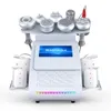 Draagbare 9-in-1 nieuwste 80k ultrasone vacuümcavitatie-afslankmachine lipo-laser met ems-pads
