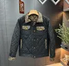 24SS Designer Jacket män långärmad lyx varma flera fickor bomullsbyggnadsjackor mensrock p1xj#