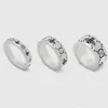 Кольца-кольца 2023, новинка, ювелирное изделие из стерлингового серебра, классическое двойное кольцо с пчелой для мужчин и женщин, кольцо для пары в одном стиле2248
