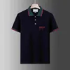 Designer-Poloshirt für Herren, schwarz und weiß, beige, kariert, Marke, mehrfach, modisch, lässig, hochwertig, 100 % Baumwolle, atmungsaktiv, knitterfrei, schlankes Business-Revers, Größe M-4XL