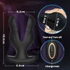 Vibrators Expansion Anal Plug Vibrator For Men Electric Shock Wireless Remote Control Butt Prostate Massager Sex Toys Adult Gay 231204