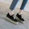 Height Increasing Shoes Genuine Leather Shoes Women Platform Wedges Casual Shoes for Women Chunky Sneakers Height Increase Shoes Women Fashion Big Size 231204