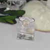 Anelli nuziali DOREMI Ragazze Donne Lettera iniziale Anello Mirco Pave Zircon Pieno Lettere in pietra Anello personalizzato Gioielli per ragazze 231204