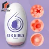 Masturbators Metoy Male Masturbator Egg Portable Mens Pocket Stroker med realistisk texturerad vagina penis massager vuxna sexleksaker för män 231204