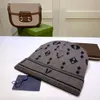 Alfabet cadeau muts Muts Veelzijdig winter Designer Temperament Knitwear Gebreid Warm Letter Design Kerstcadeau Hoed Du