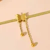 Hanger Kettingen Frosted Vlinder Ketting Ketting Vrouwen Meisjes Product Gold Plating Mode-sieraden Party Gift 2023 Stijl