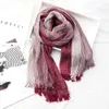 Scarves Cotton Linen Men Scarf Winter Warm Neckerchief Fashion Brand Men's Striped Scarves Casual Artistic Tassel Bufandas Shawls 231204