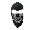 Ciclismo Caps Máscaras 1 PCS Máscara de Halloween Ao Ar Livre Headwear Esqueleto Equitação Cosplay Jogo de Guerra Máscaras À Prova de Vento Máscara de Algodão Puro Máscara de Crânio 231204