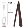 Bow Ties Mens Tie Slim Skinny Christmas Tartan Slips Fashion Free Style Men Party Wedding