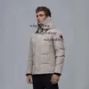 Designer Parkas Mens Outerwear Winter Coats From Goose Down Canadian Jacket Outdoor Sports White Duck Windbreak Long Collar Hat Skin Jackets