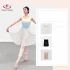 Stage Wear Ballet Rehearsal Skirt Professional Standard Teacher's Thick And Impermeable Long 50cm Elastic Contrast Belt