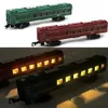 ElectricRC Track Train Track Cargo Car Carriage Wagons Modèles Jauge Accessoires DIY Jouet Classique Trains Électriques Rail King Railway Trian Track Set 231204