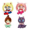 Kawaii Sailor Moon Plush Toys Tsukino Usagi Söt girly hjärta fyllde anime dockor gåvor hem sovrum dekoration