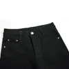 Men's Pants Jeans Slim Fit High Stretch Black Denim Trousers Korean Streetwear Straight Vintage Fashion 2023