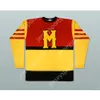 Custom MINNEAPOLIS MILLERS OLD SCHOOL HOCKEY JERSEY NEW Top Stitched S-M-L-XL-XXL-3XL-4XL-5XL-6XL