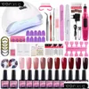 Kit per nail art Set 36W Lampada UV a Led con 6/10/12 Kit di strumenti per manicure con smalto gel colorato Consegna a goccia Salone di bellezza per la salute Dh9Xi